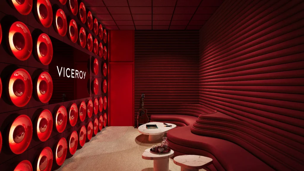 karaoke room at Viceroy Residences Ft Lauderdale