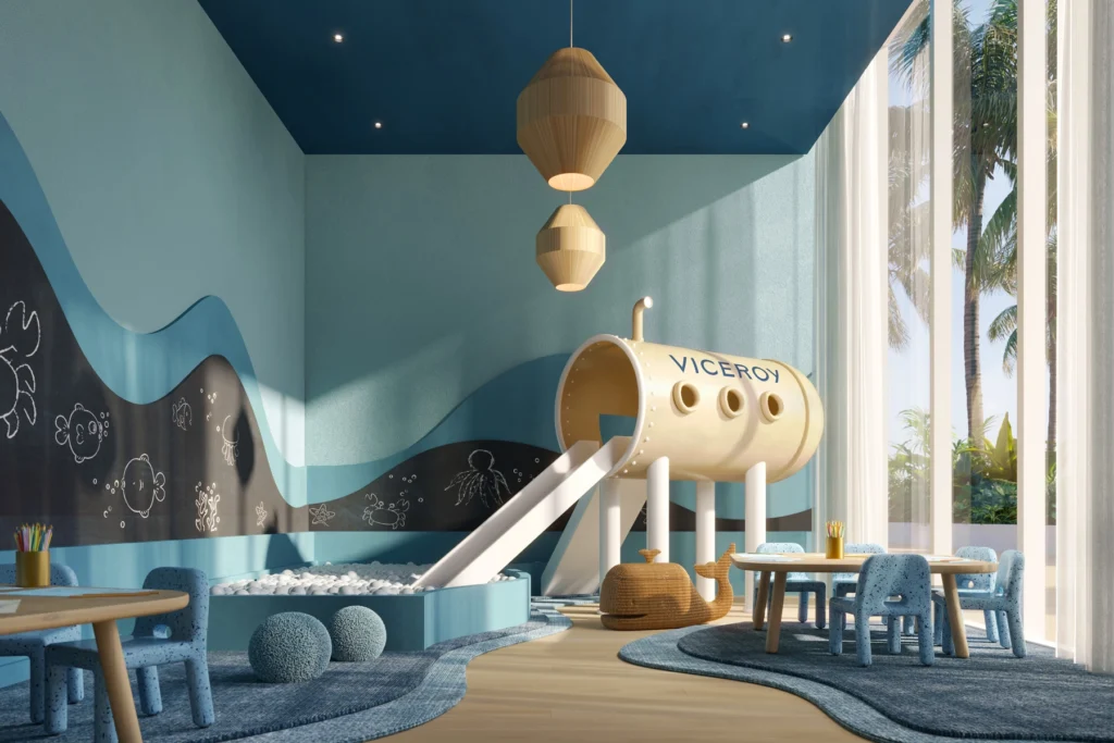 interior Kids Room at Viceroy Residences Ft Lauderdale